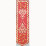 Napoleon's Bee Bookmark - Coral and Butter Wg12582