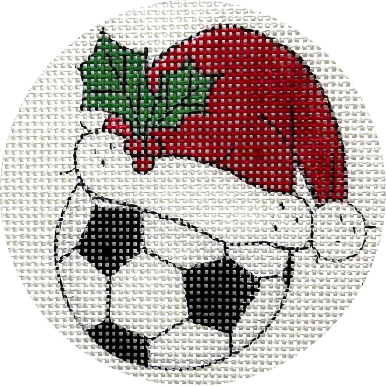 Soccer Ball w/ Santa Hat X552