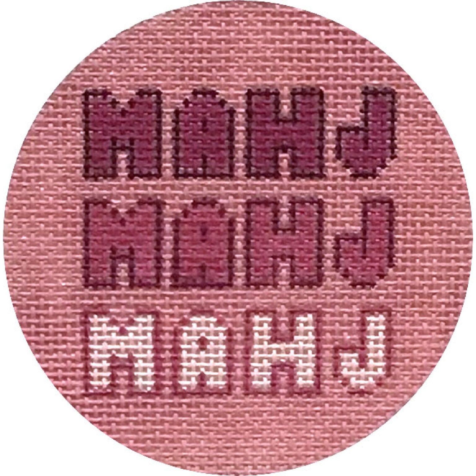 Mahj Pink Rounds X642