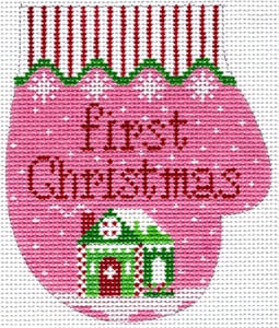 First Christmas Mitten - Girl XO-146a