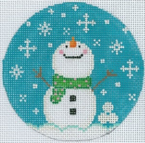 First Snow!  Snowman XO-173d Tmc Trunk Show