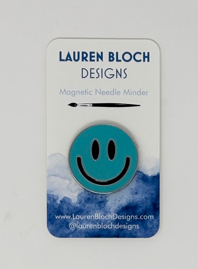Needle Minder - Smiley Face, Light Blue NM-15