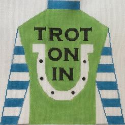 Trot on in Blue RD65B