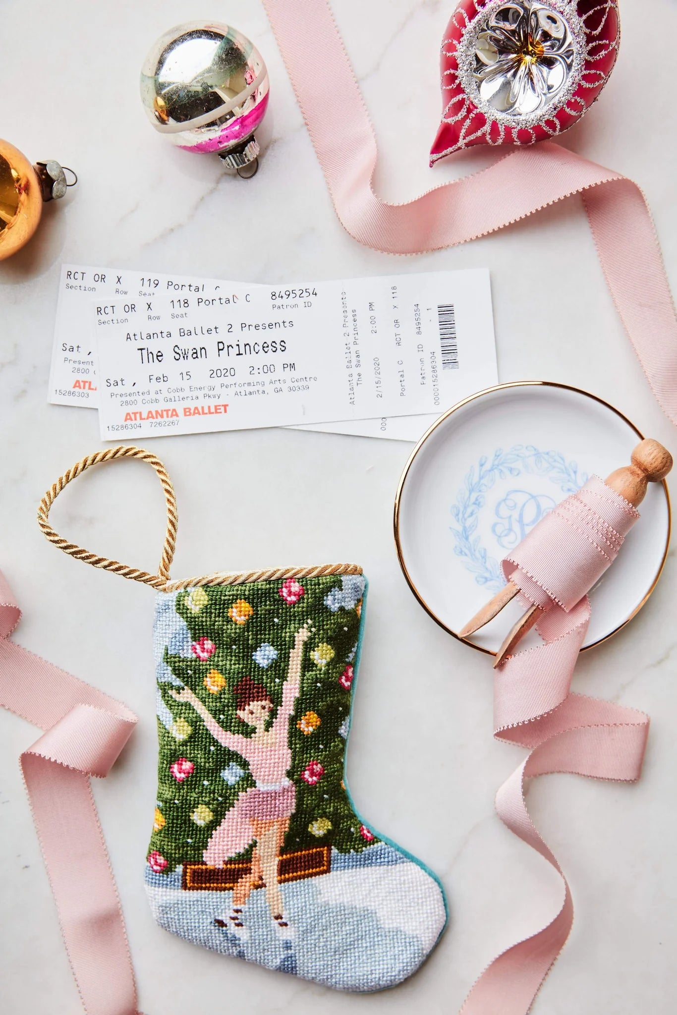 Bauble Mini Stockings - FInished