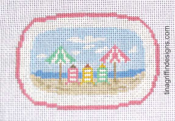 Beach Day Oval EMB-005