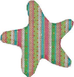 Beach Stripe Starfish - ATct1751