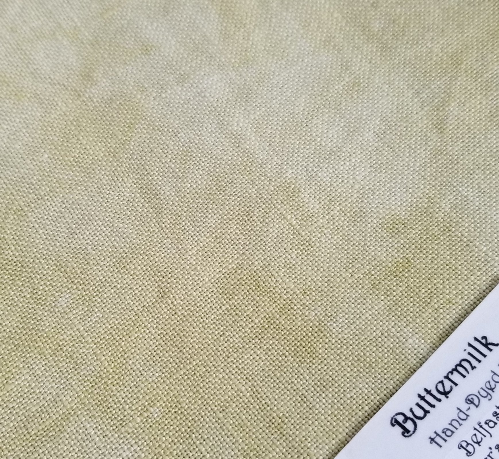 Buttermilk 32 Count Linen Fat Quarter
