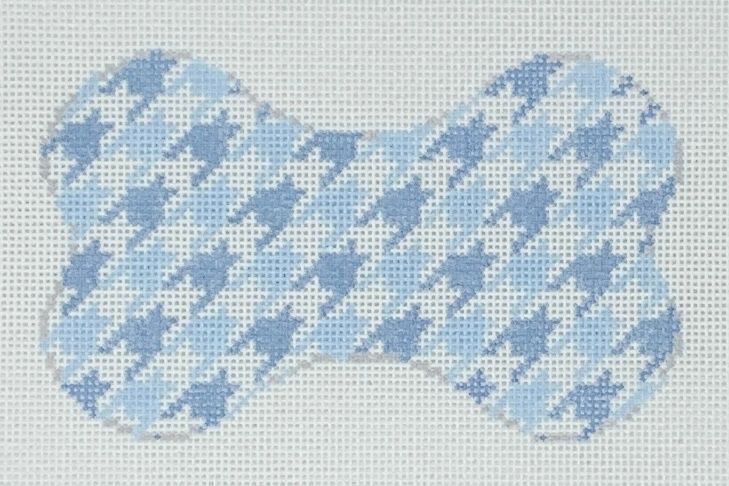 Dog Bone, Houndstooth - Blue DB-12