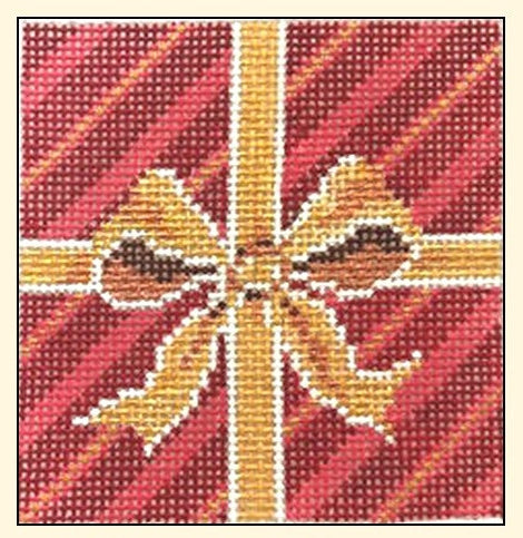 Red Gift Ornament NC 1804