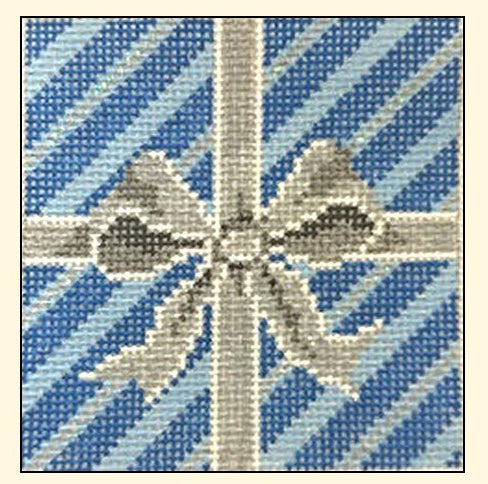 Blue Gift Ornament NC 1805