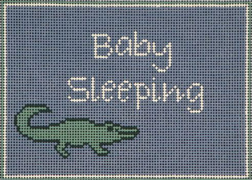 Baby Sleeping Alligator DHG 211