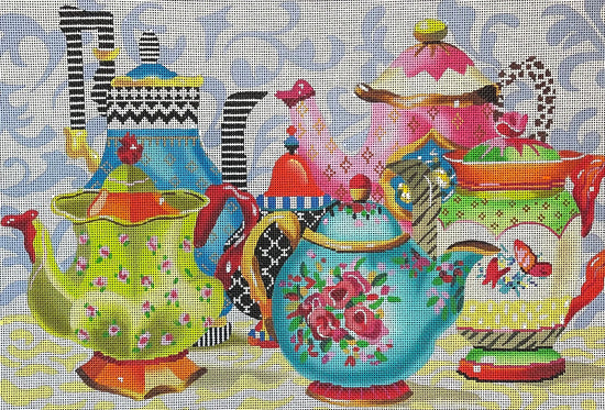 Teapots/Pink COP - MC308