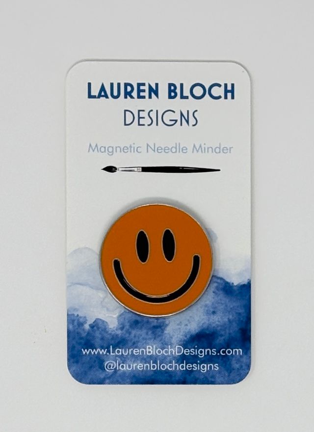 Needle Minder - Smiley Face, Orange NM-11