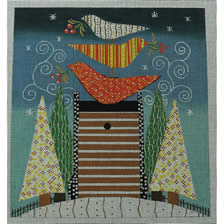 Calico Stacked Birds EWE-454
