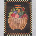 Fruit Basket with Bird EWE-508