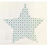 Mara's Tree Topper Star Teal WG11835