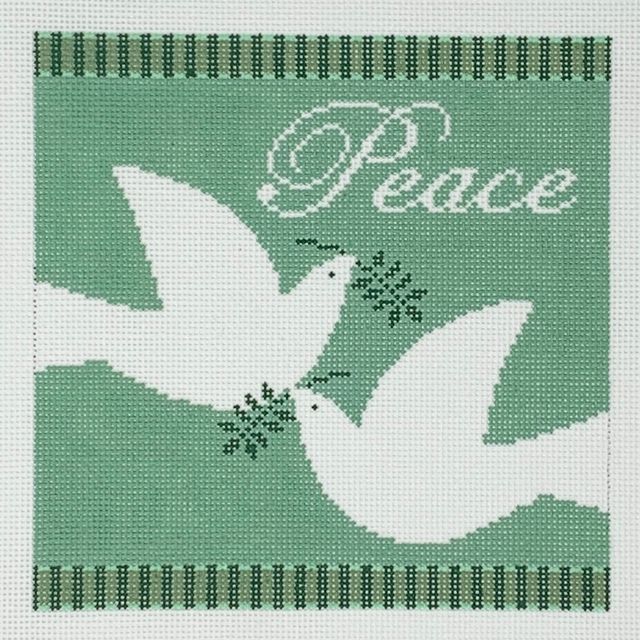Peace Doves, 18 mesh KC-18