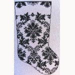 GG's Damask Stocking WG12540