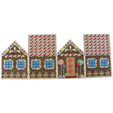 Candy Cane Roof Gingerbread House -  AThh503