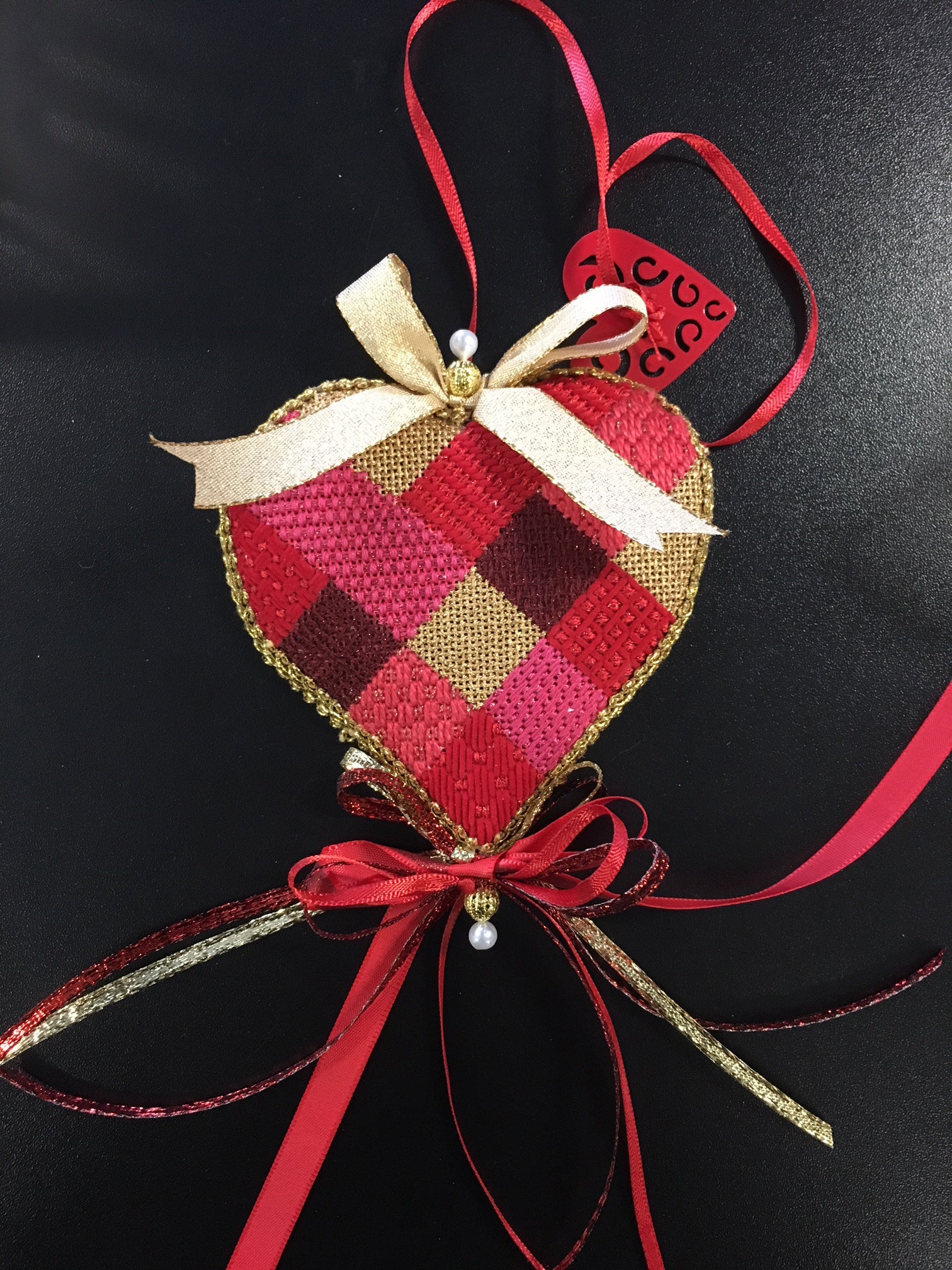 Patchwork Heart H-25