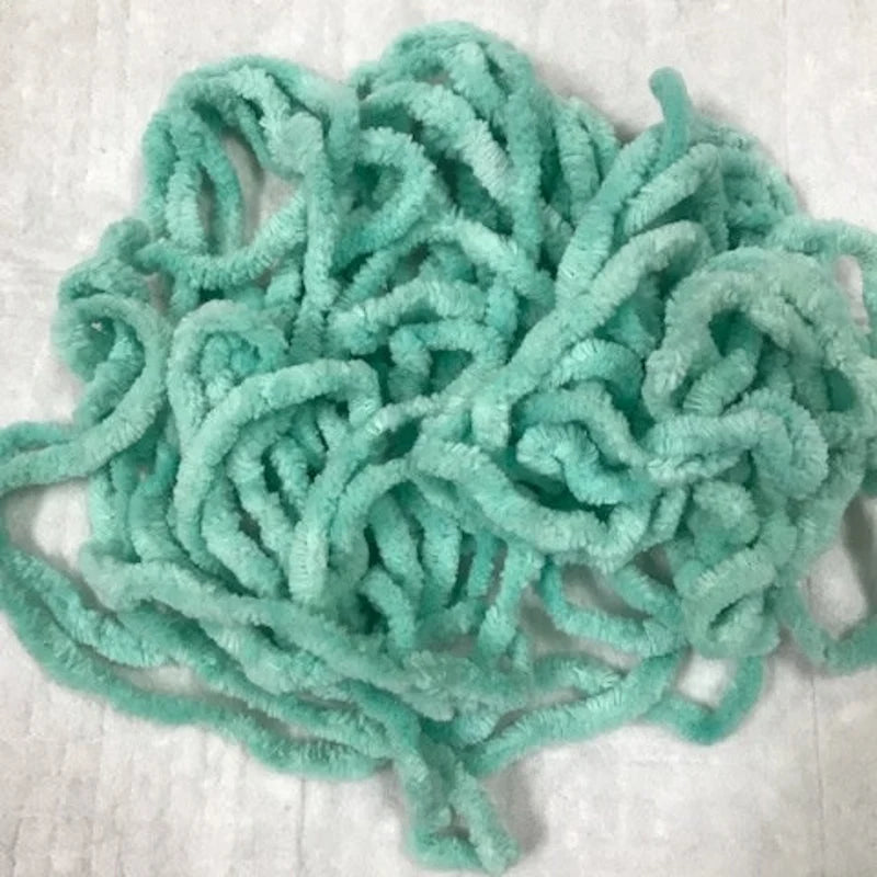 Vintage Trim Chenille 3 yards Sea Glass