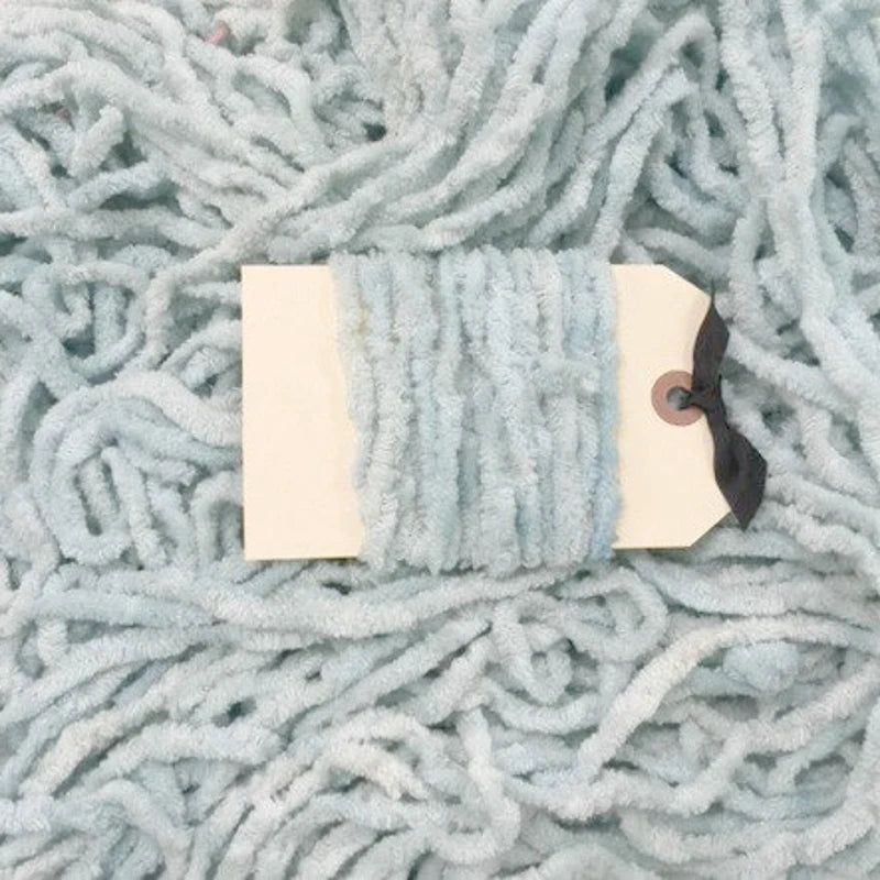 Vintage Trim Chenille 3 yards Robin Egg