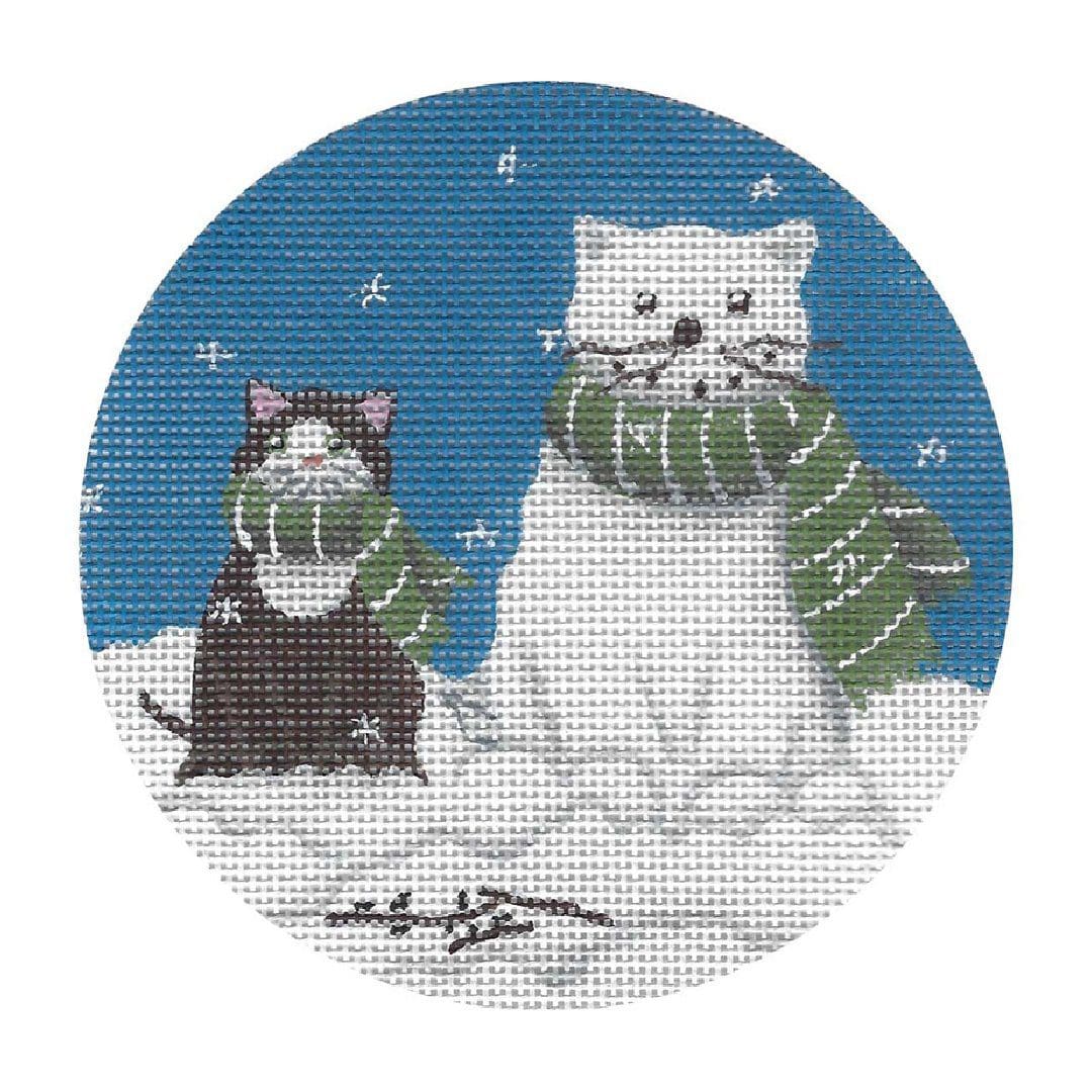 Black Cat w/Cat Snowman GD-XO 04