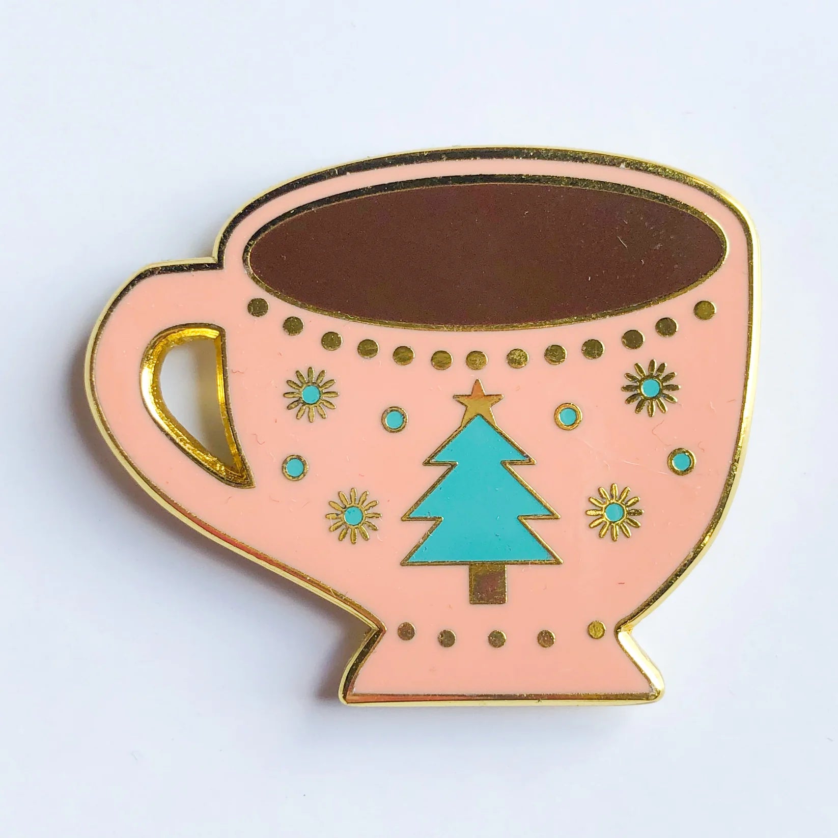 Pink Coffee Cup Needle Minder SRD-PCNM