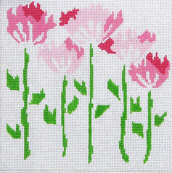 Precious Poppies Pink 34A