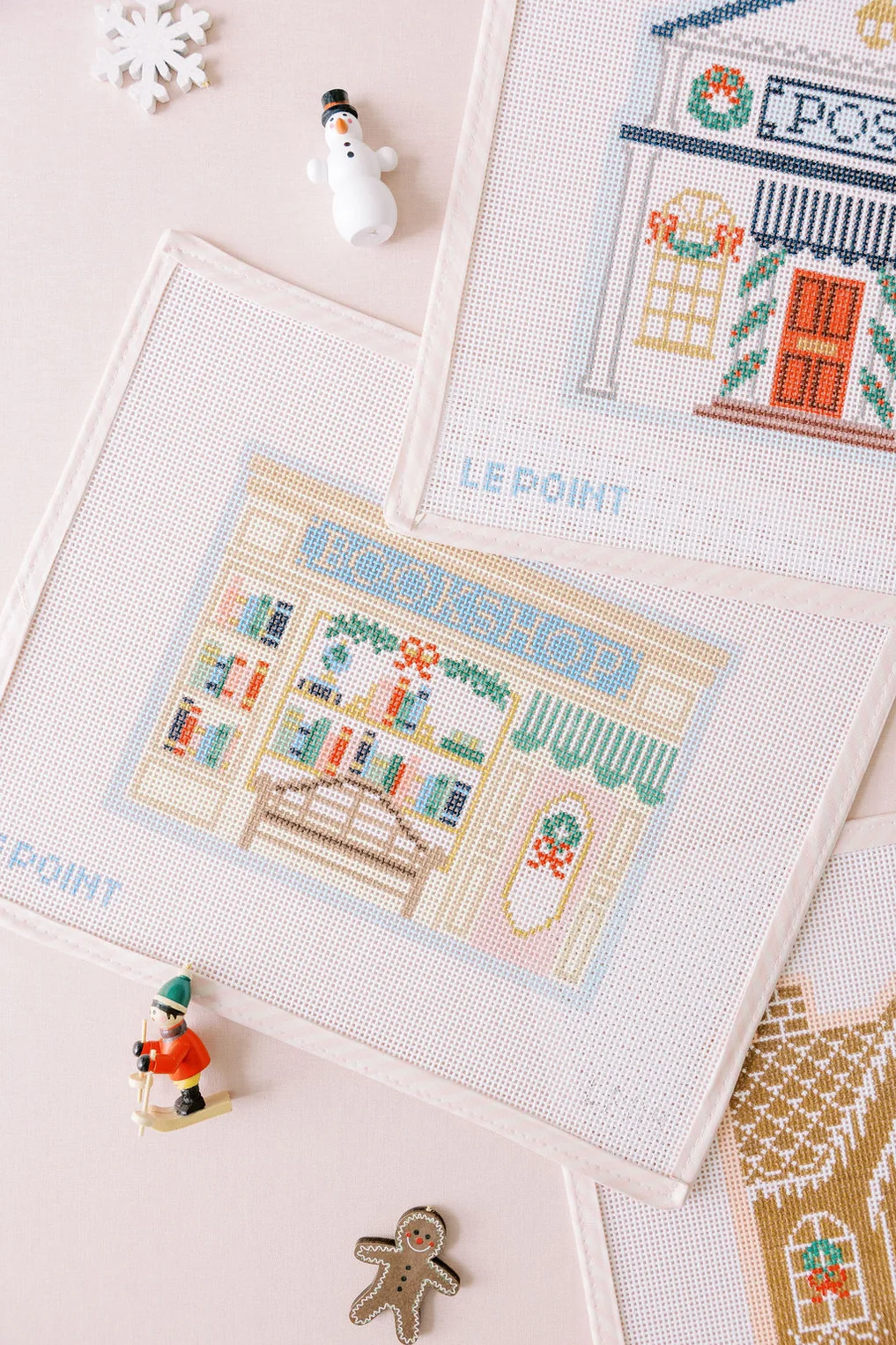 Christmas Village Bookshop LP114