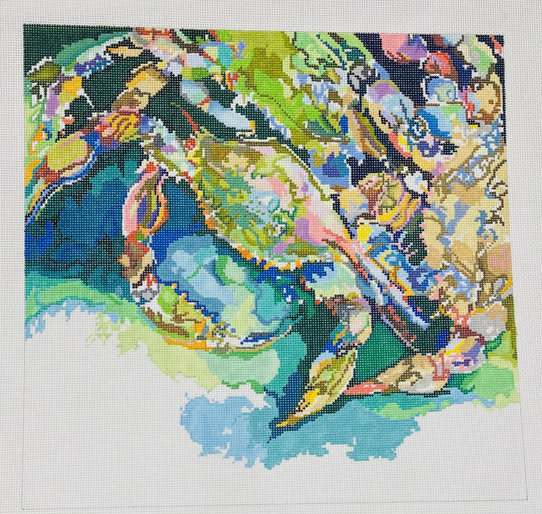Crabs in Water