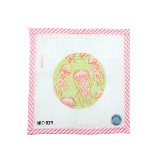Jellyfish Round - Green ABC-839