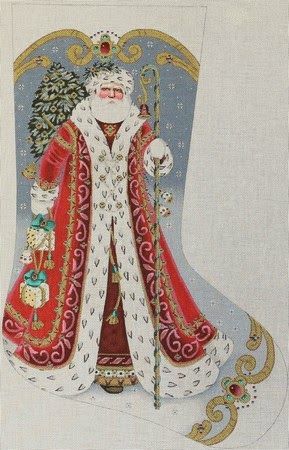 Elegant Santa Stocking TTAXS344-13