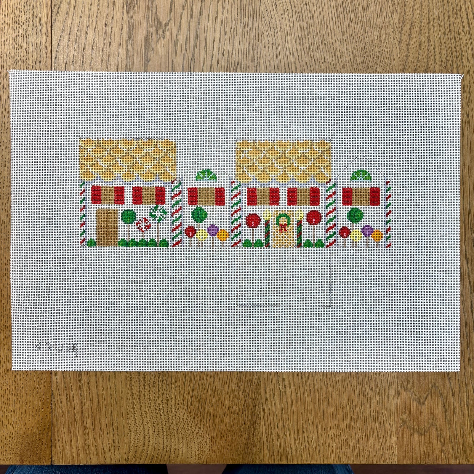 Lollipop with Vanilla Wafers, 3D Gingerbread house - 18 Mesh SR0225-18