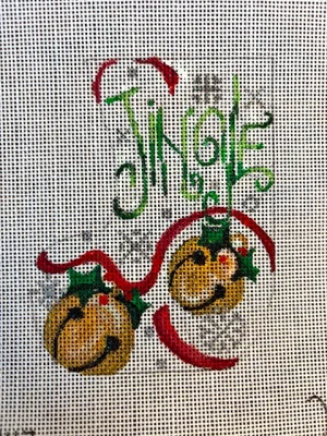 Jingle Script Mini Sock 443