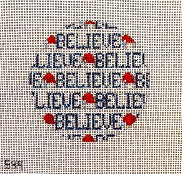 Believe with Santa Hats 589HB