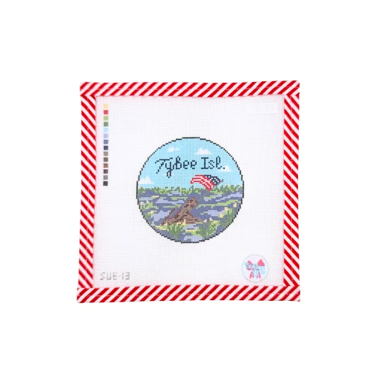 Tybee Driftwood Flag SUE13