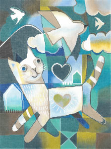 Cat and Heart KS-21