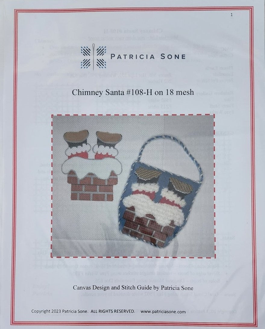 Chimney Santa 108-H