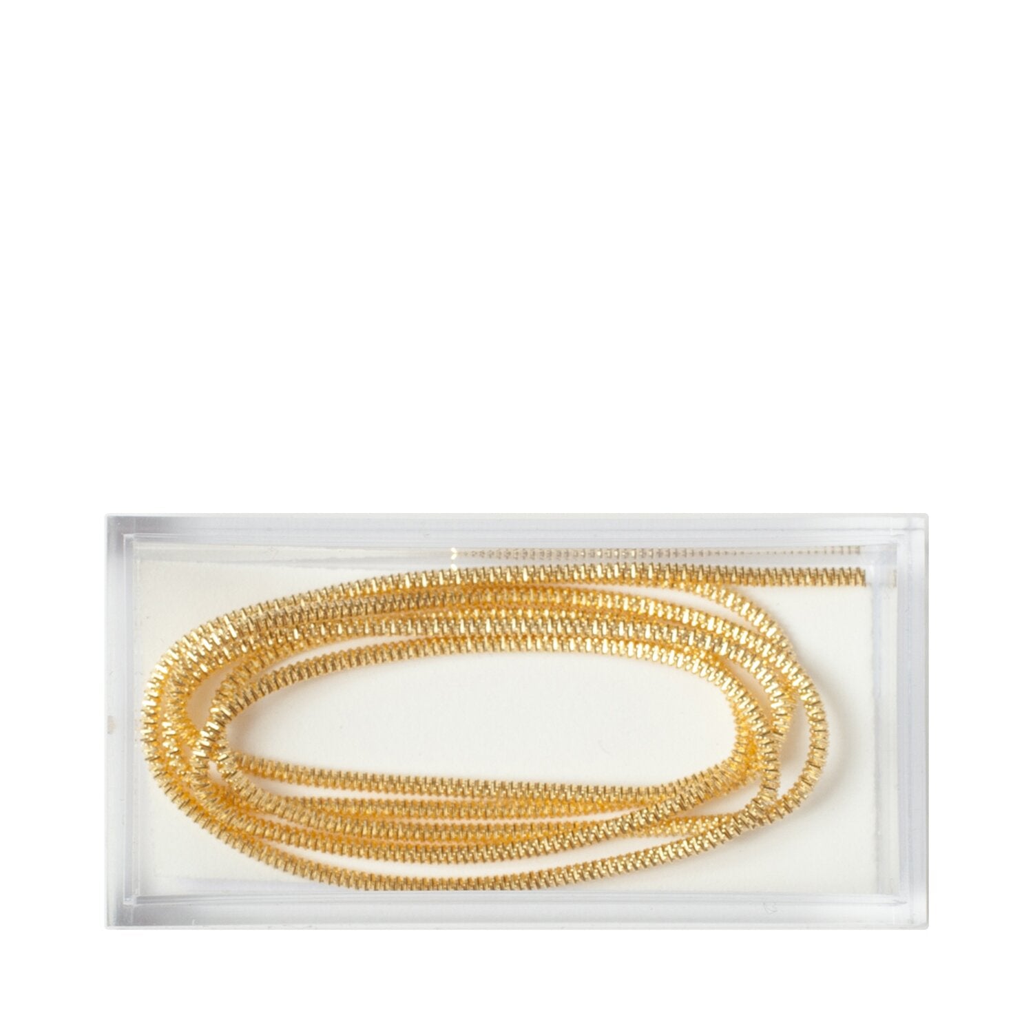 Gilt Bright Check Purls & Bullion
