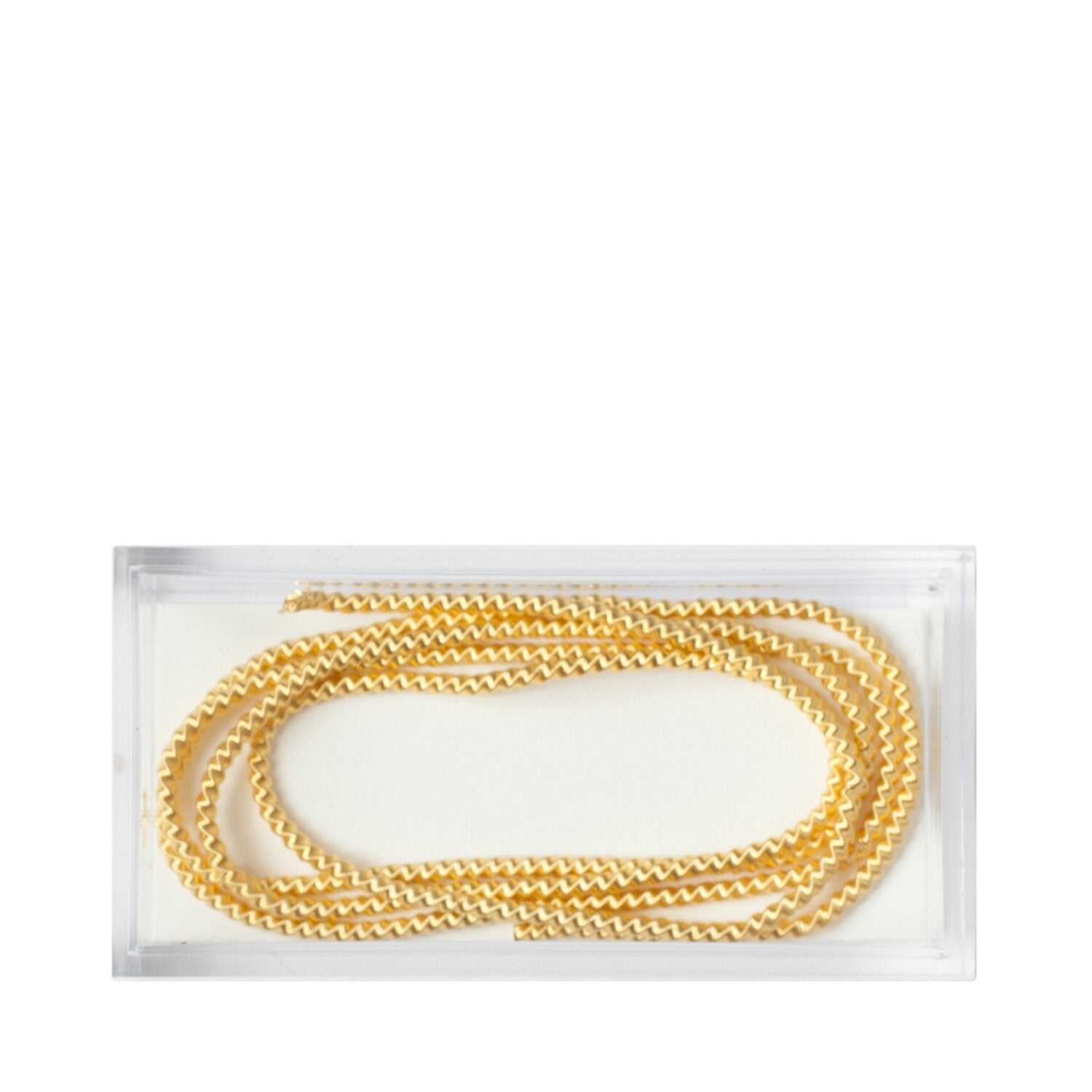 Gilt Bright Check Purls & Bullion