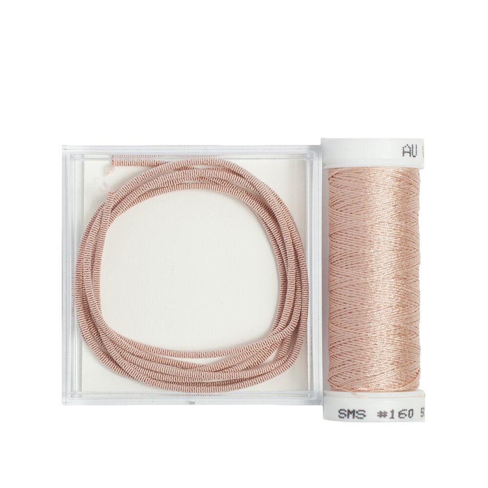 Silk Wrapped Purl Size 2 with Couching Thread