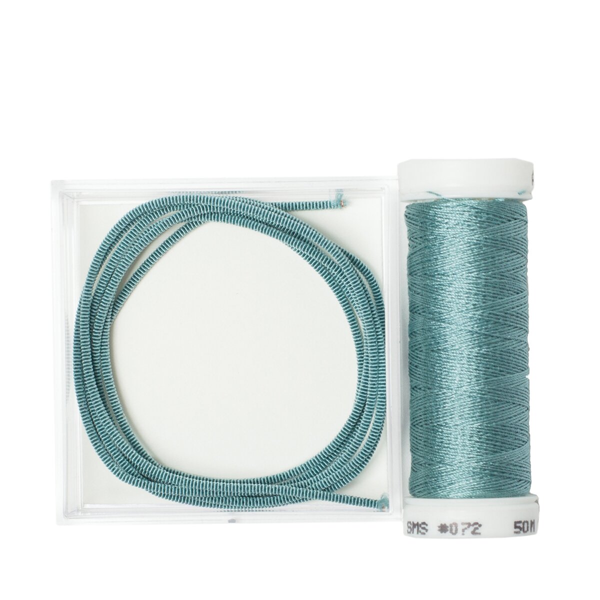 Silk Wrapped Purl Size 2 with Couching Thread