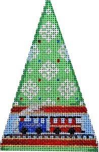 Ornaments/Train Mini Tree - ATct1632