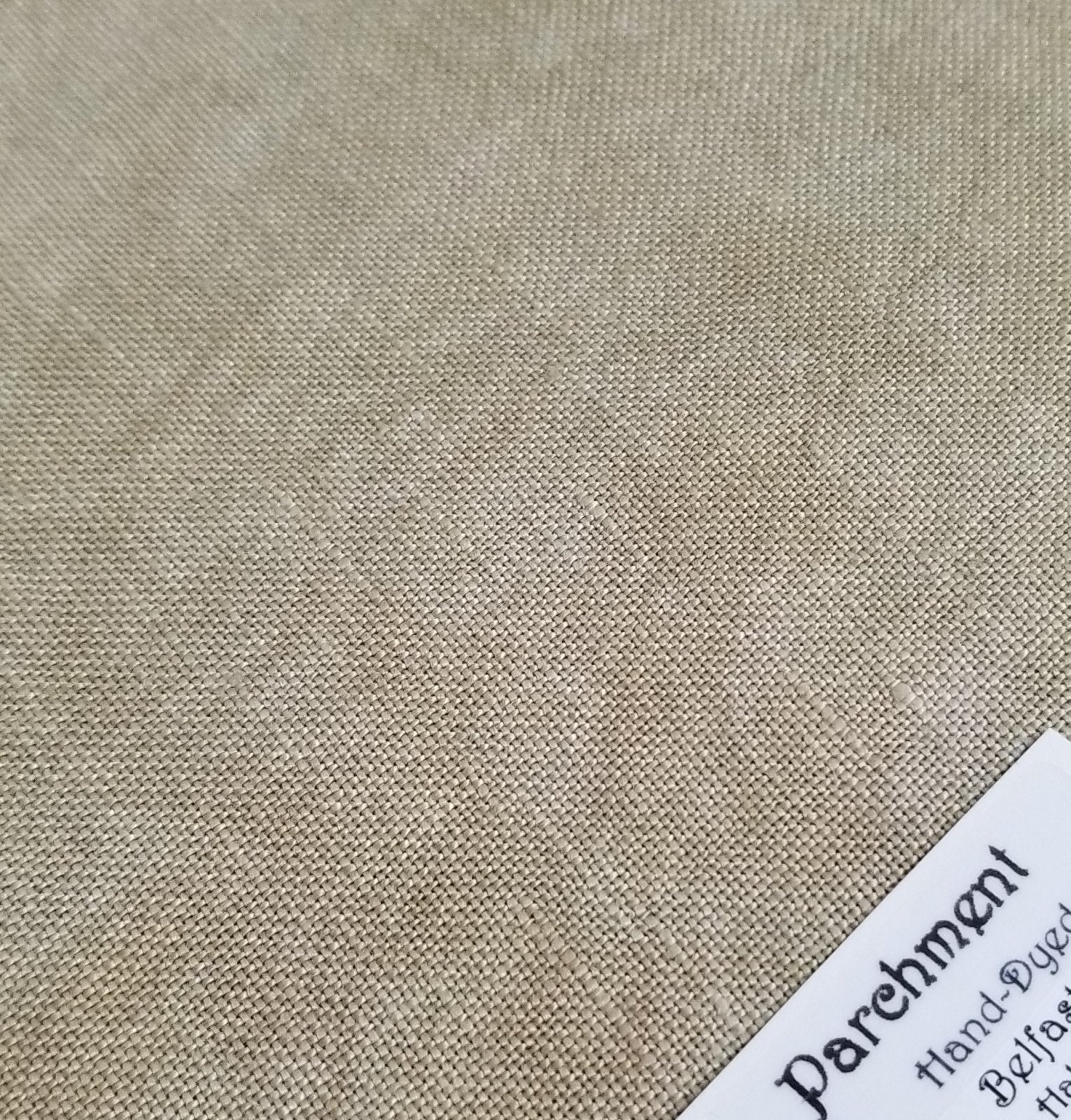 Parchment 32 Count Linen Fat Quarter