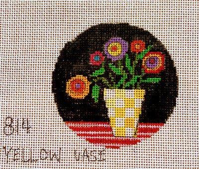 Yellow Vase Round PM814