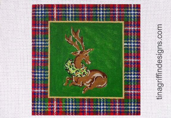 Deer with Wreath P/S-009