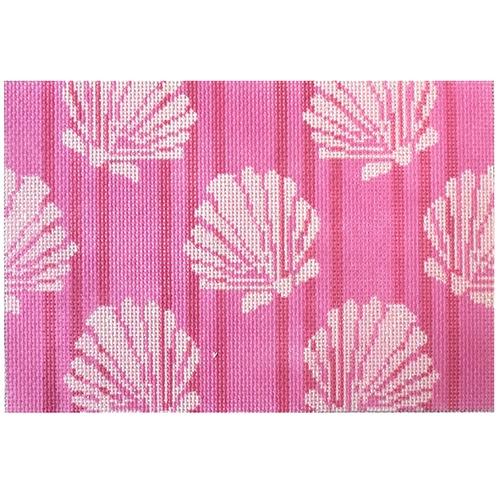 Shells/Stripes Clutch/Pink NTG-TS099
