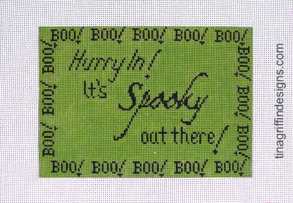 Spooky Outside Sign SGN-003