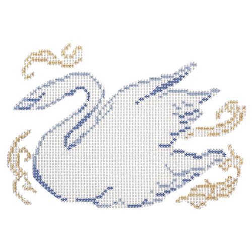 Swanning Around Ornament IS-8